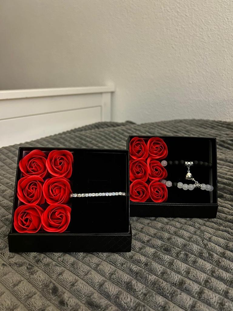 Coffret cadeau avec bijoux